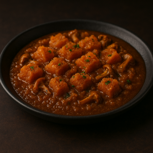 Odenwälder Kürbisgulasch