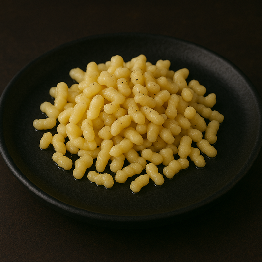 Butterspätzle mit Muskatnote